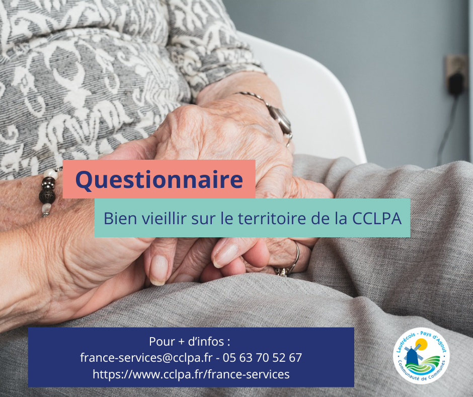 Questionnaire bien vieillir sur le territoire de la CCLPA