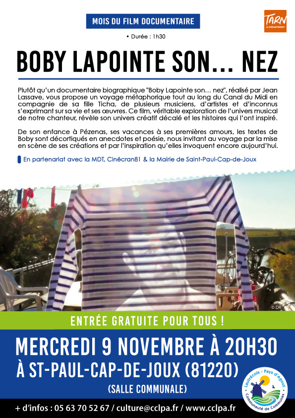 Boby Lapointe son... nez ! (Mois du doc 2022)