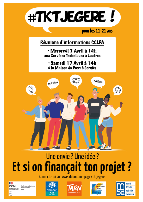 Affiche #TKT JEGERE / CCLPA