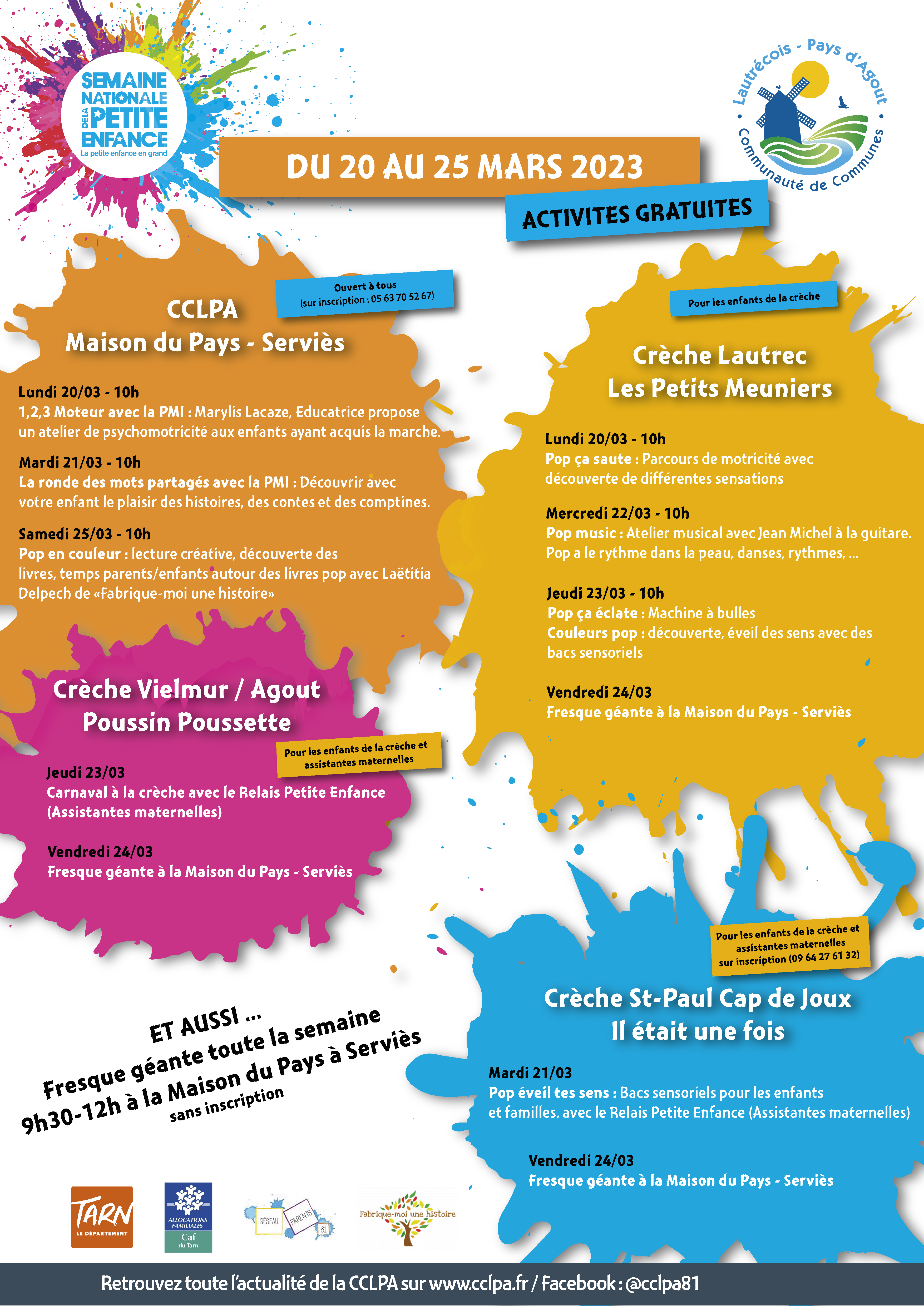 affiche semaine PE