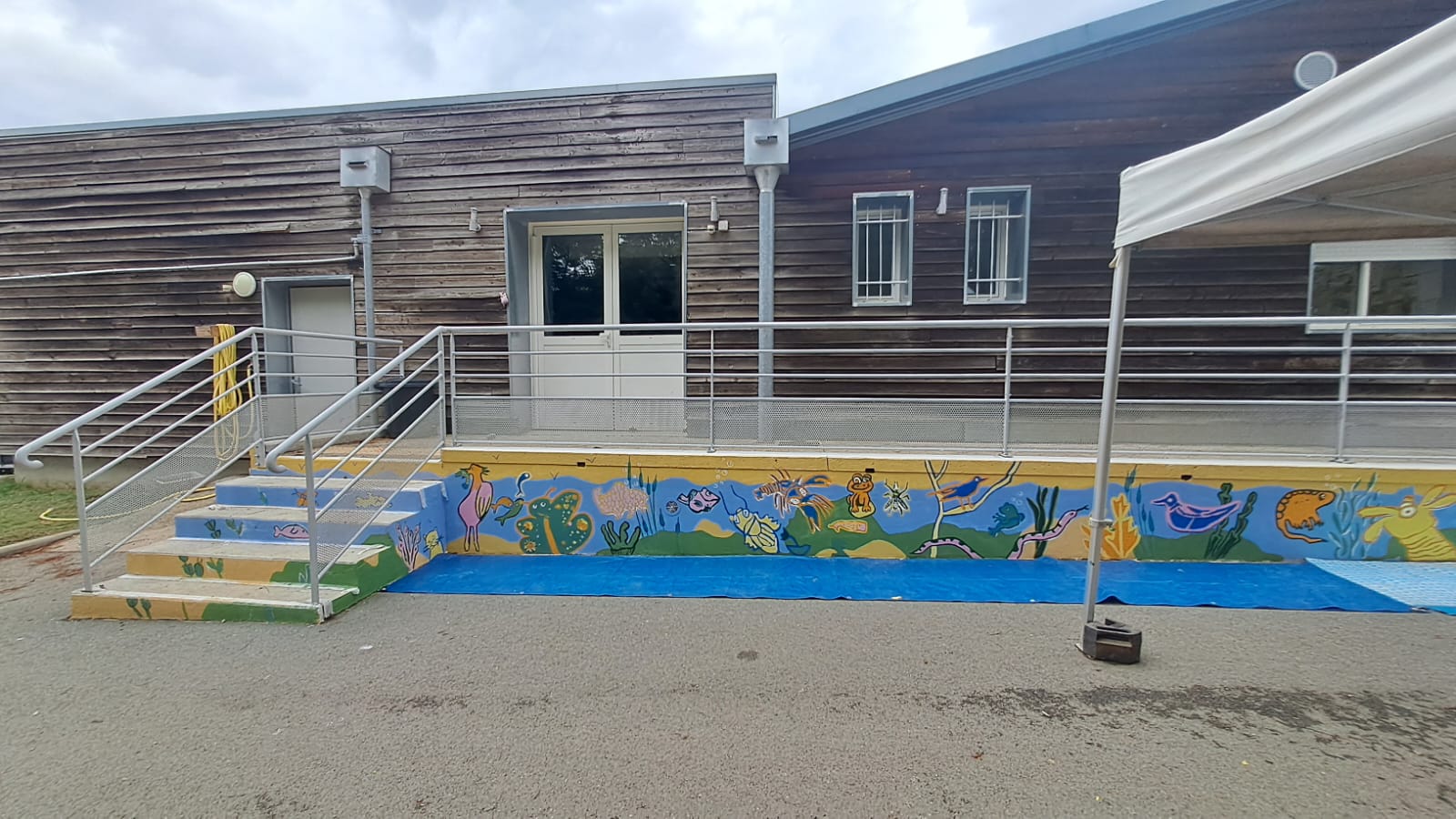 Fresque ALSH Montdragon