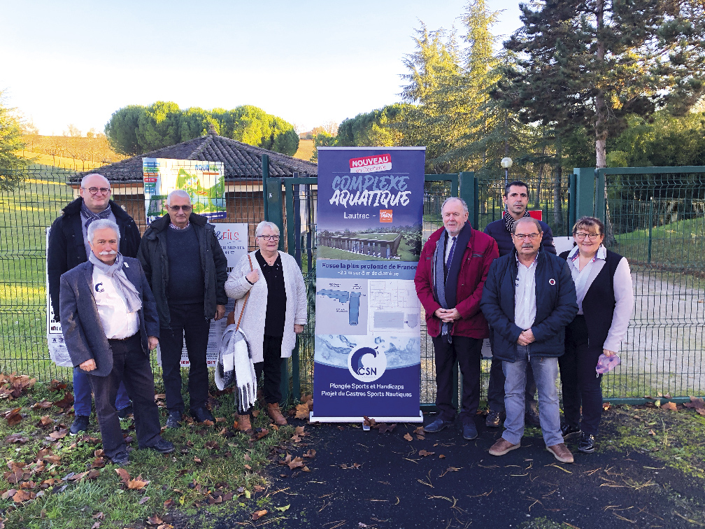 Les travaux de centre aquatique du CSN avec sa fosse de plongée vont démarrer au printemps