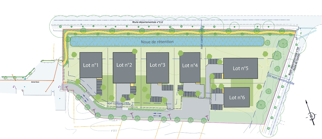 6 lots sont disponibles sur la ZA de Borio Novo à Vielmur-sur-Agout (81570)