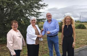 remise trophée marianne de la parité à la CCLPA