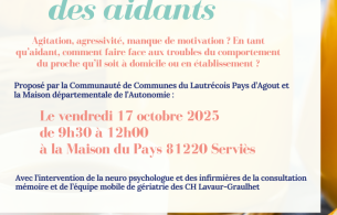 Affiche - petit déjeuner des aidants