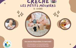 Places disponibles crèche Lautrec